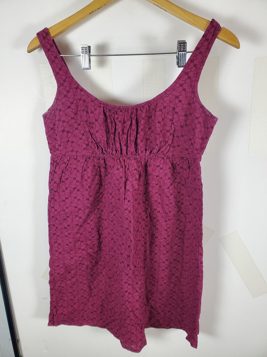 Roxy Sleeveless Burgundy dress/top