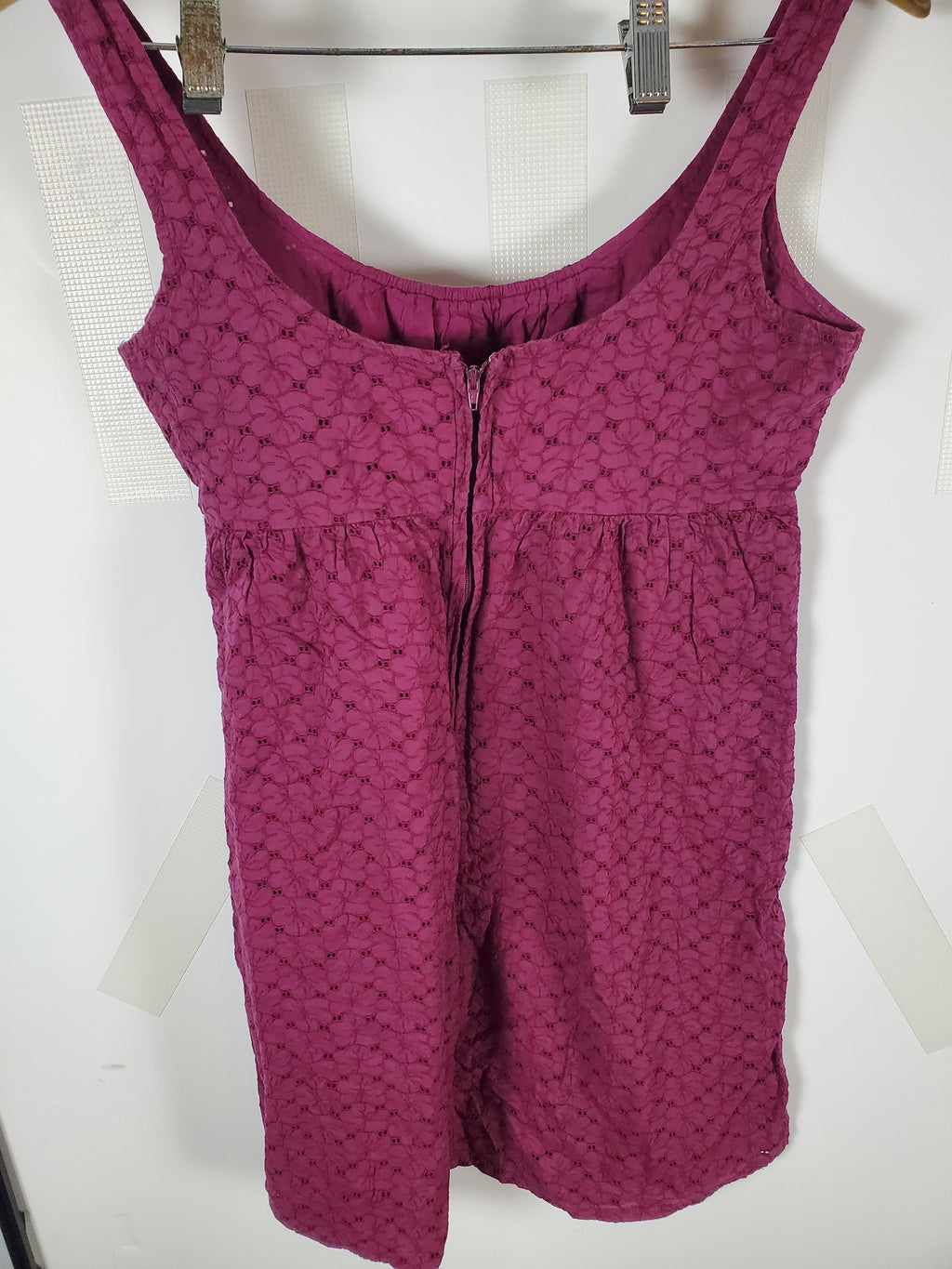 Roxy Sleeveless Burgundy dress/top