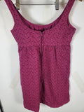 Roxy Sleeveless Burgundy dress/top