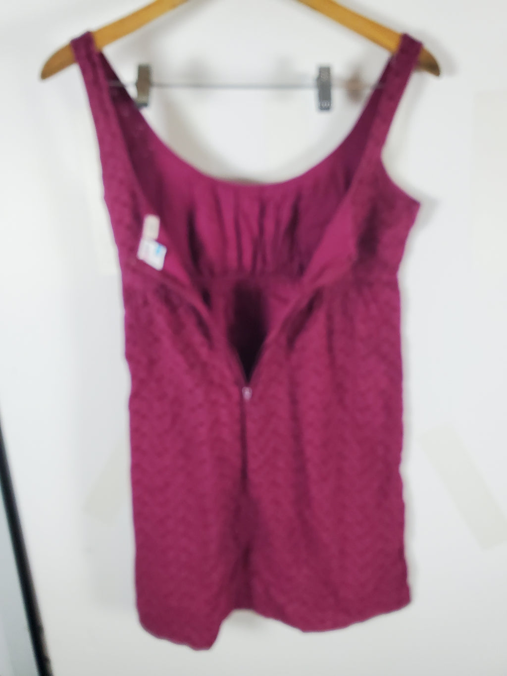 Roxy Sleeveless Burgundy dress/top