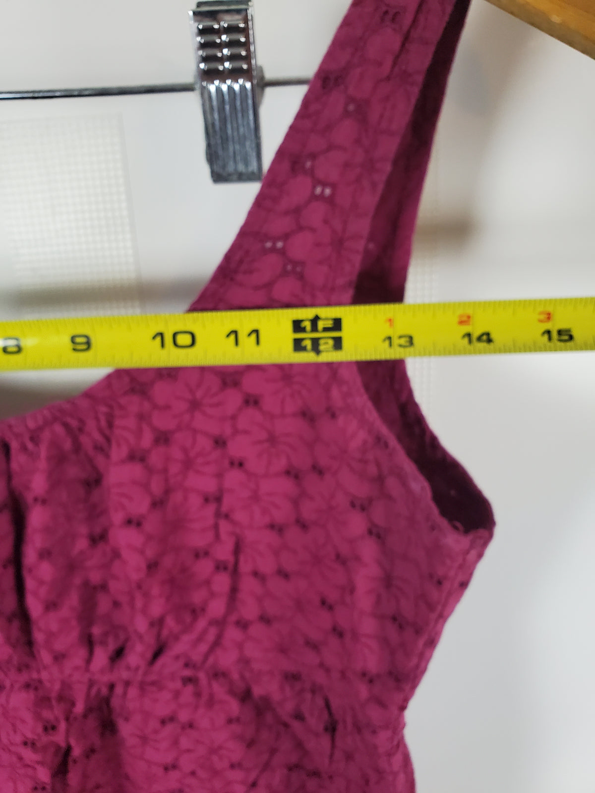 Roxy Sleeveless Burgundy dress/top