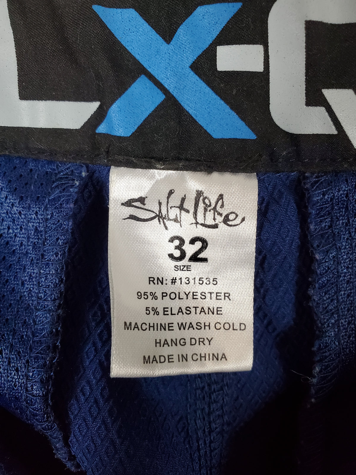 Salt Life SLX-QD Vapor Stretch Shorts Size 32
