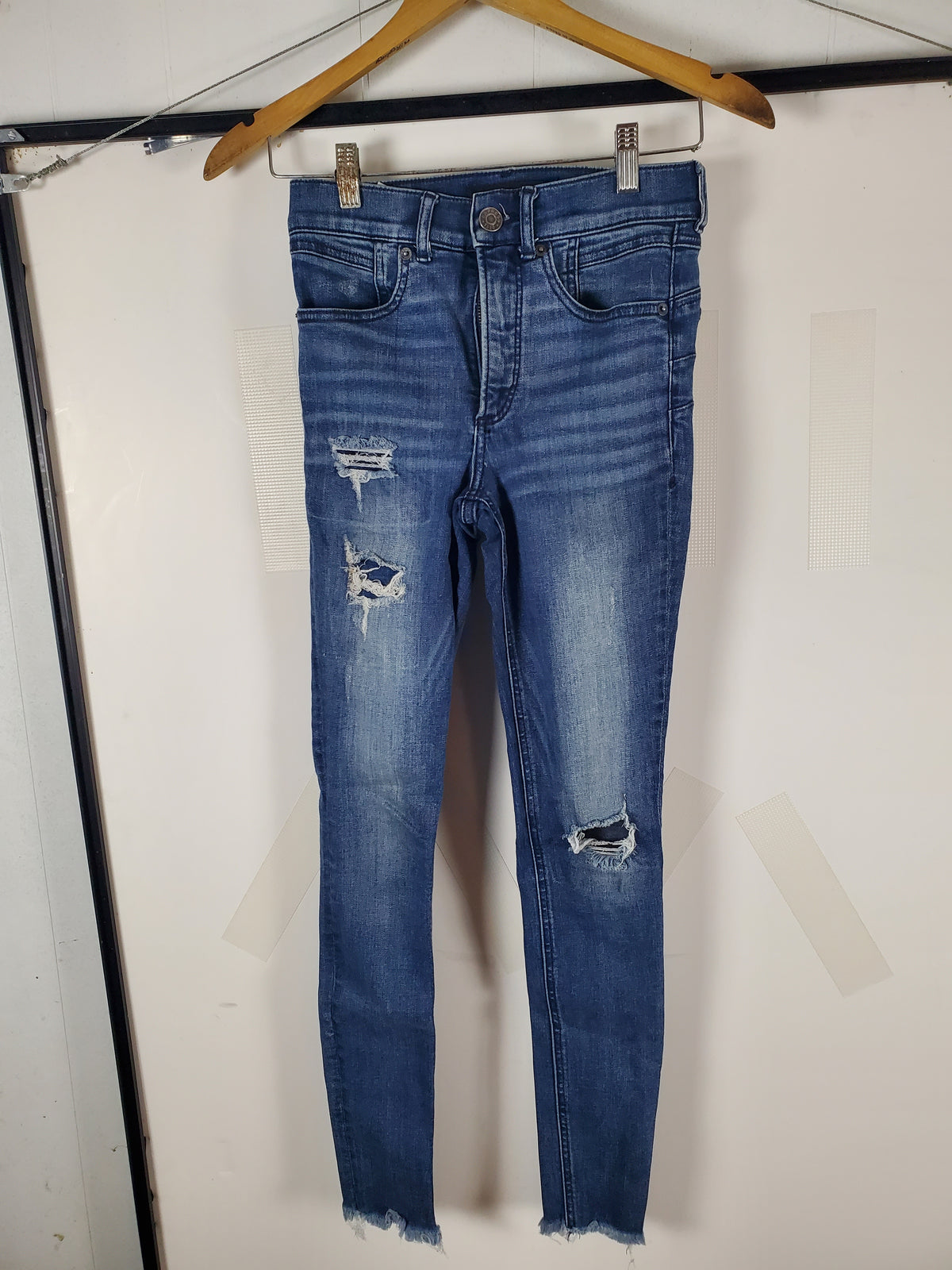 Express Ankle Legging High Rise Jeans Size 00L