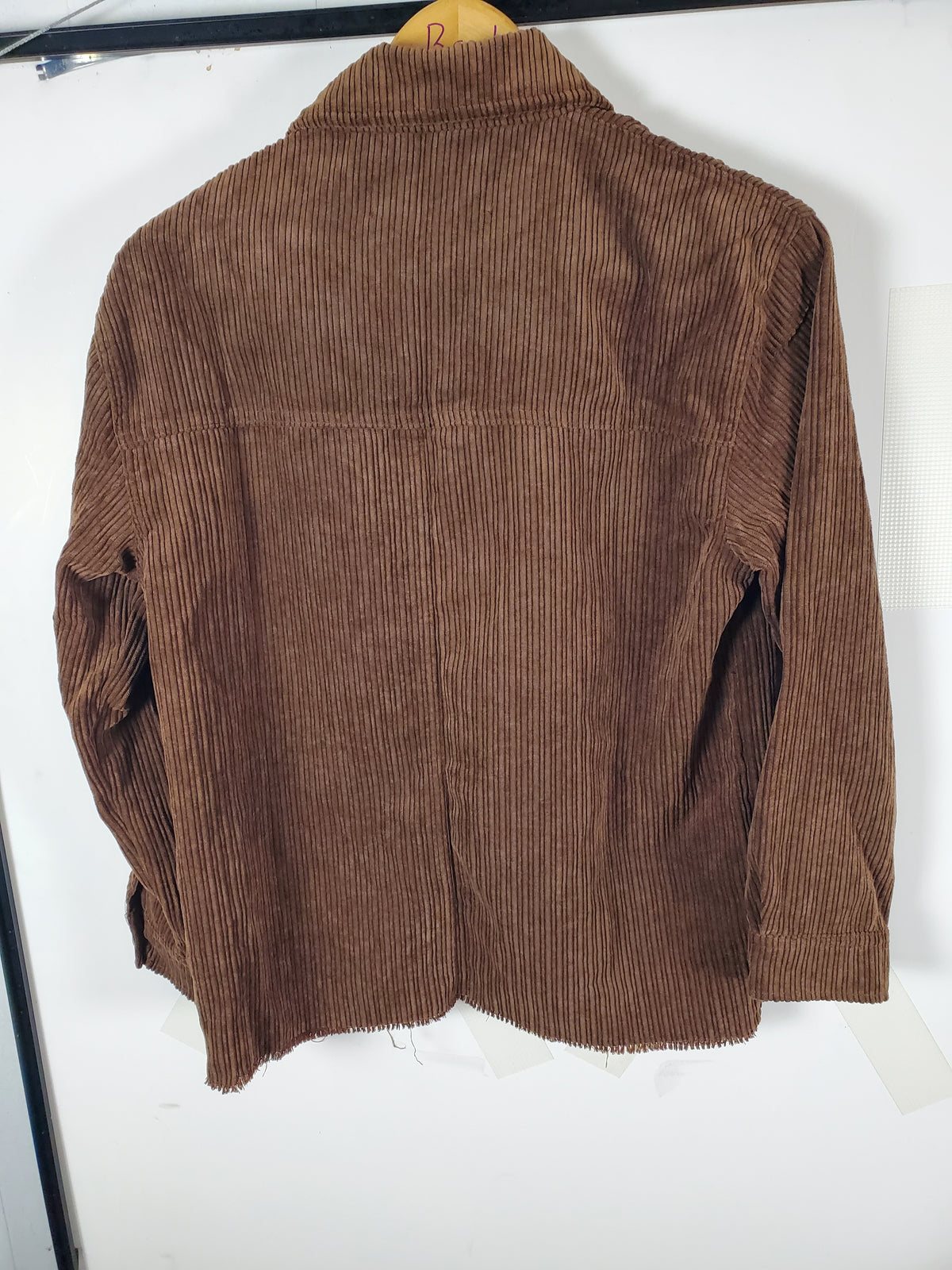 Love Tree Brown Corduroy button up shirt Size S