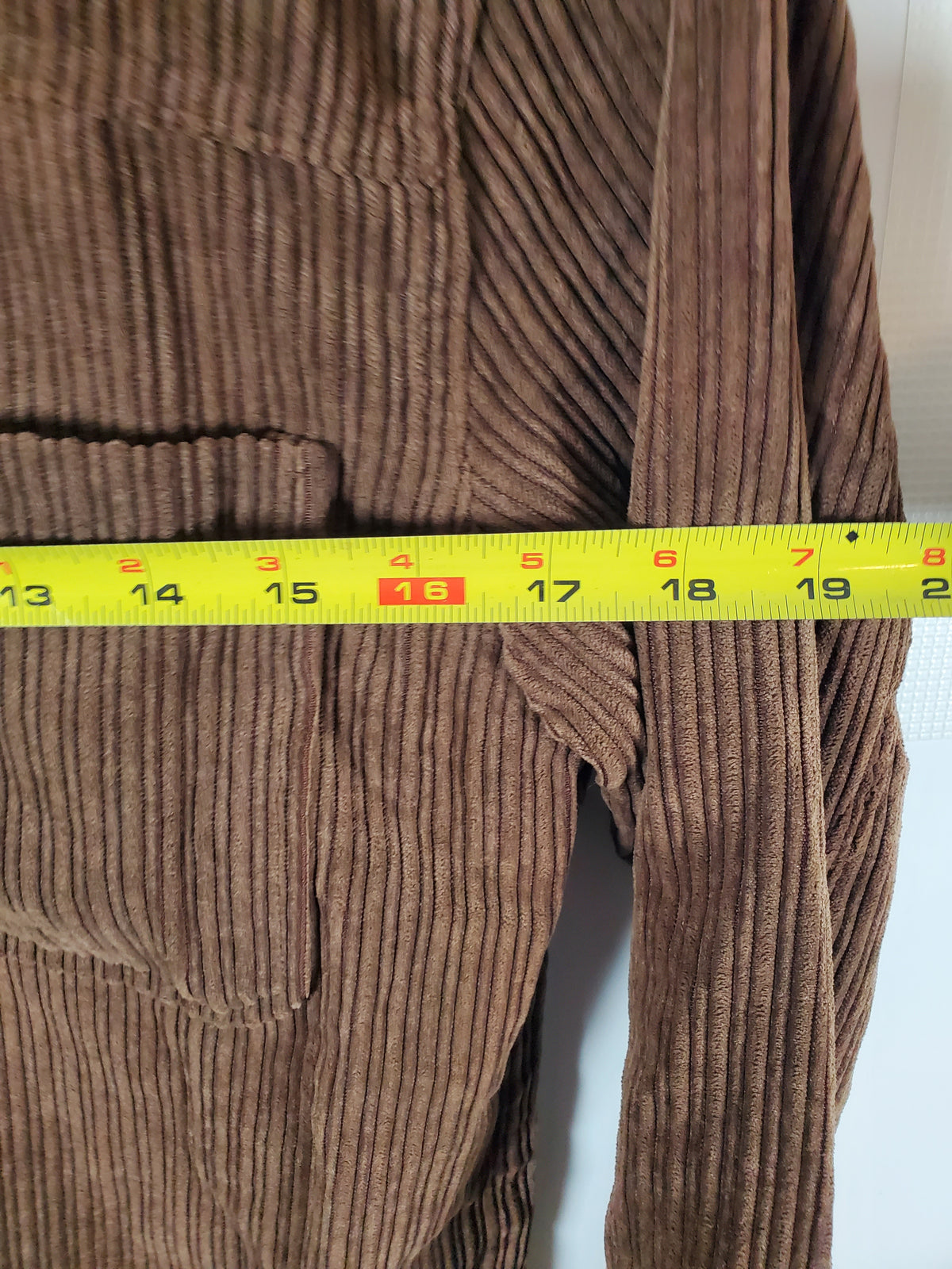 Love Tree Brown Corduroy button up shirt Size S