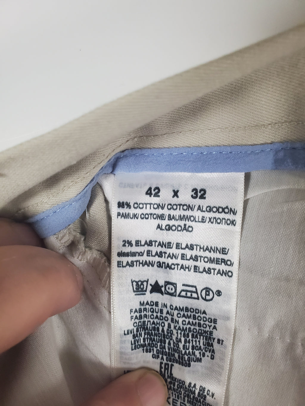 Dockers Men's Khakis Dress Pants size 42x32