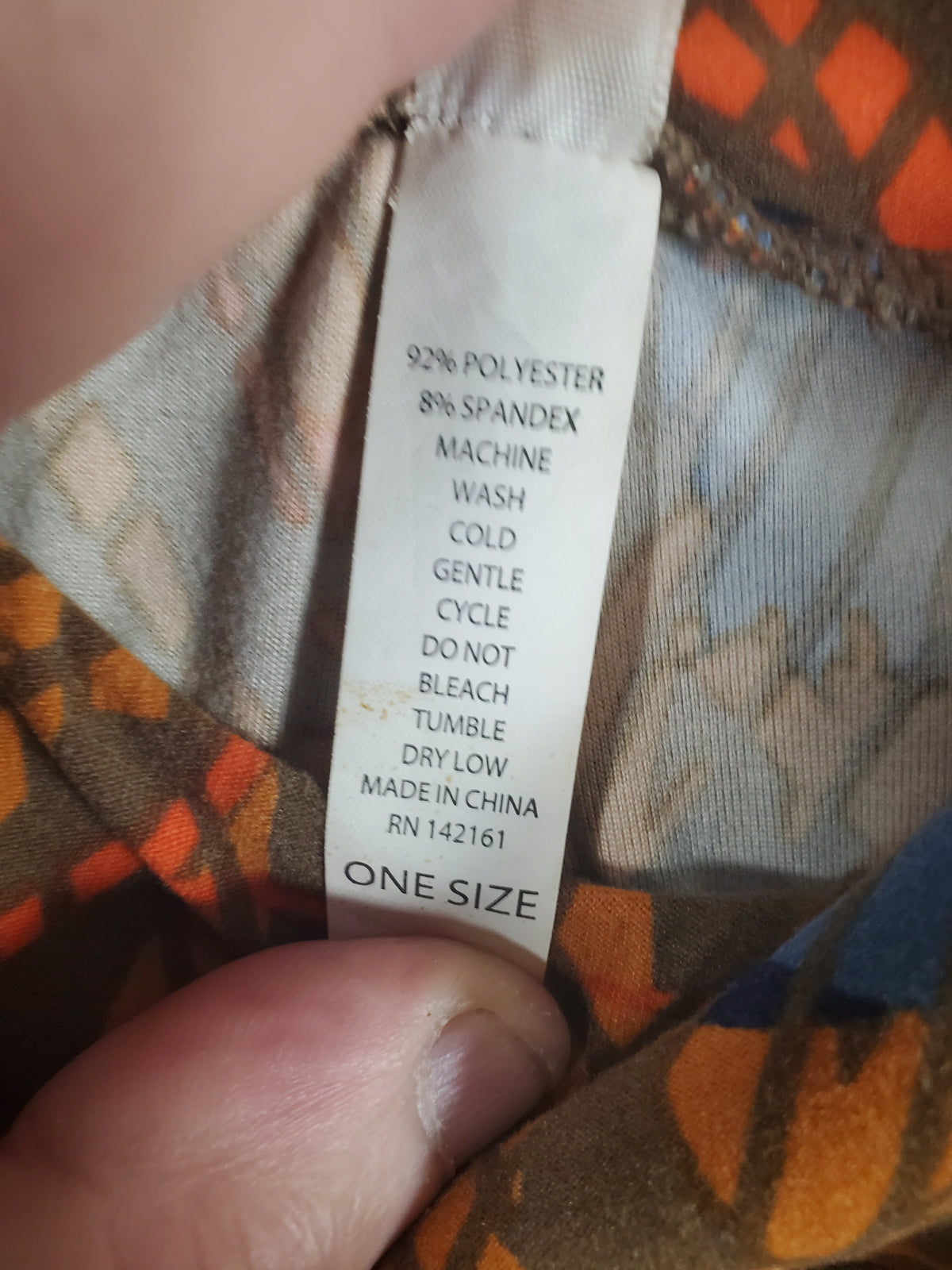 LulaRoe Colorful Patterned Leggings One Size