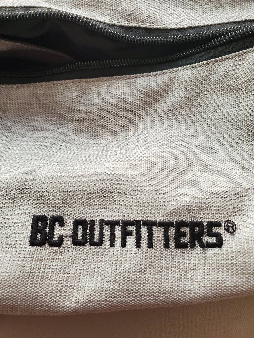 BC Outfitters Gray Duffel/Gym bag