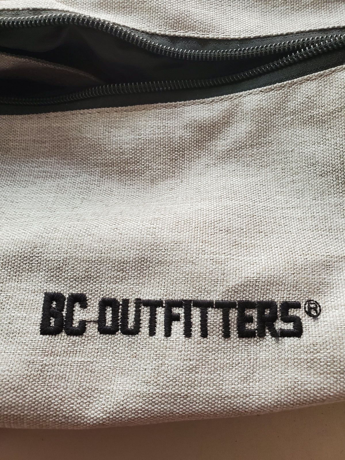 BC Outfitters Gray Duffel/Gym bag