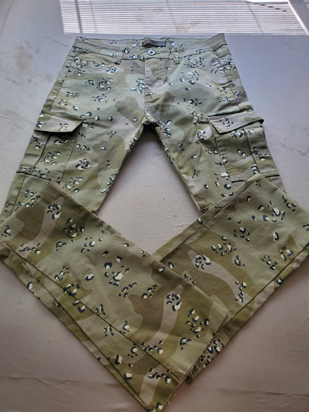 KDNK Camouflage Cargo Pants – Size 34 – Cotton/Elastane – Great Condition