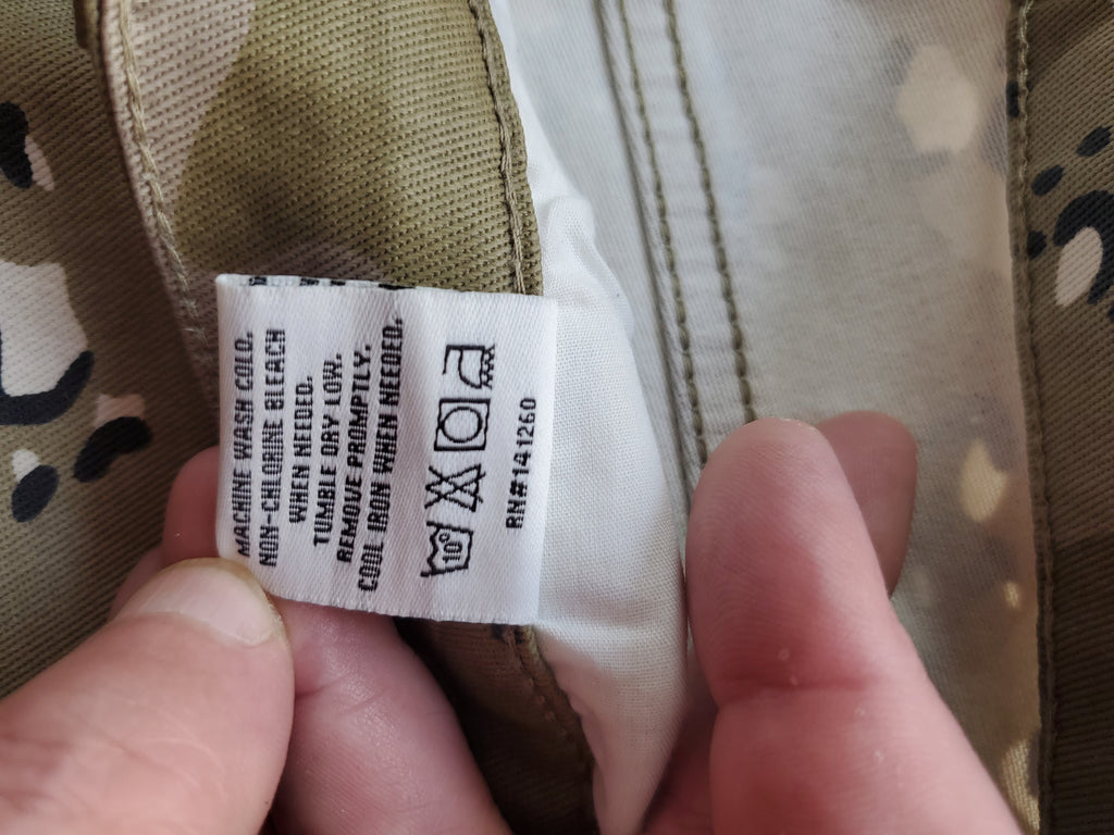 KDNK Camouflage Cargo Pants – Size 34 – Cotton/Elastane – Great Condition