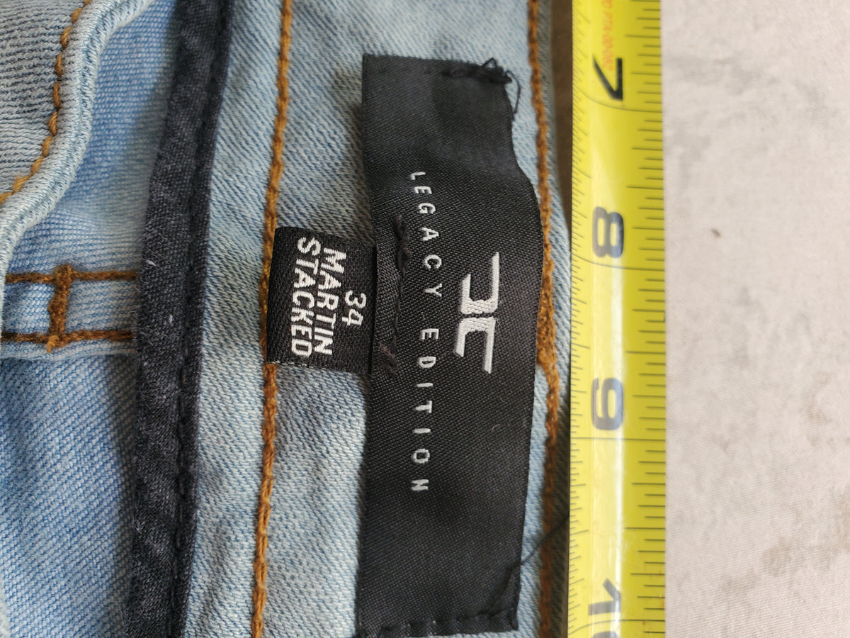 Jordan Craig Legacy Edition Martin Stacked Jeans 34W 36L