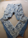 Armor Jeans Stacked – Size 34x36 – Rare Exclusive Pattern Denim