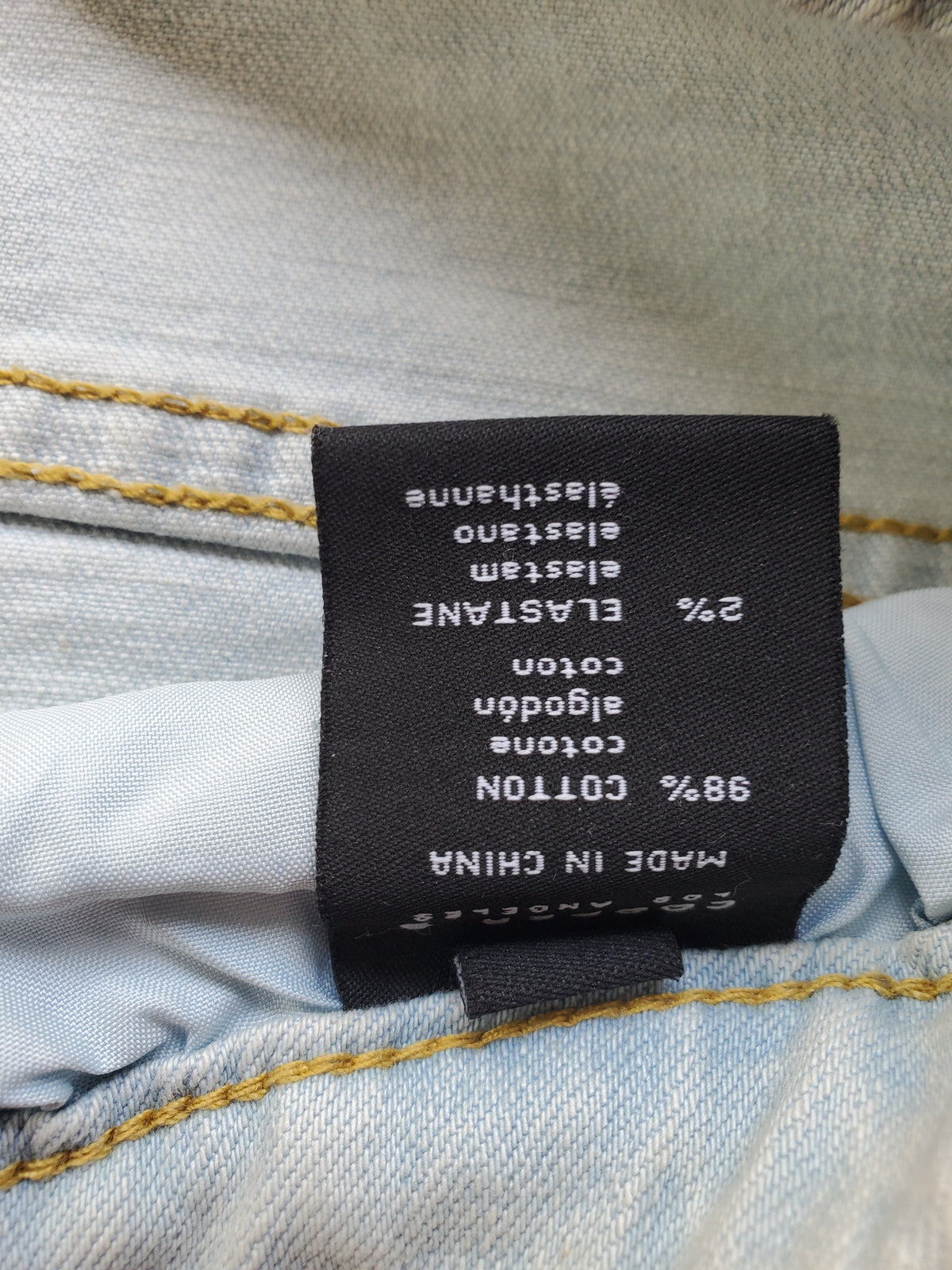 Cooper 9 Los Angeles Jeans – Size 34x36 – Rare Utility Strap Denim