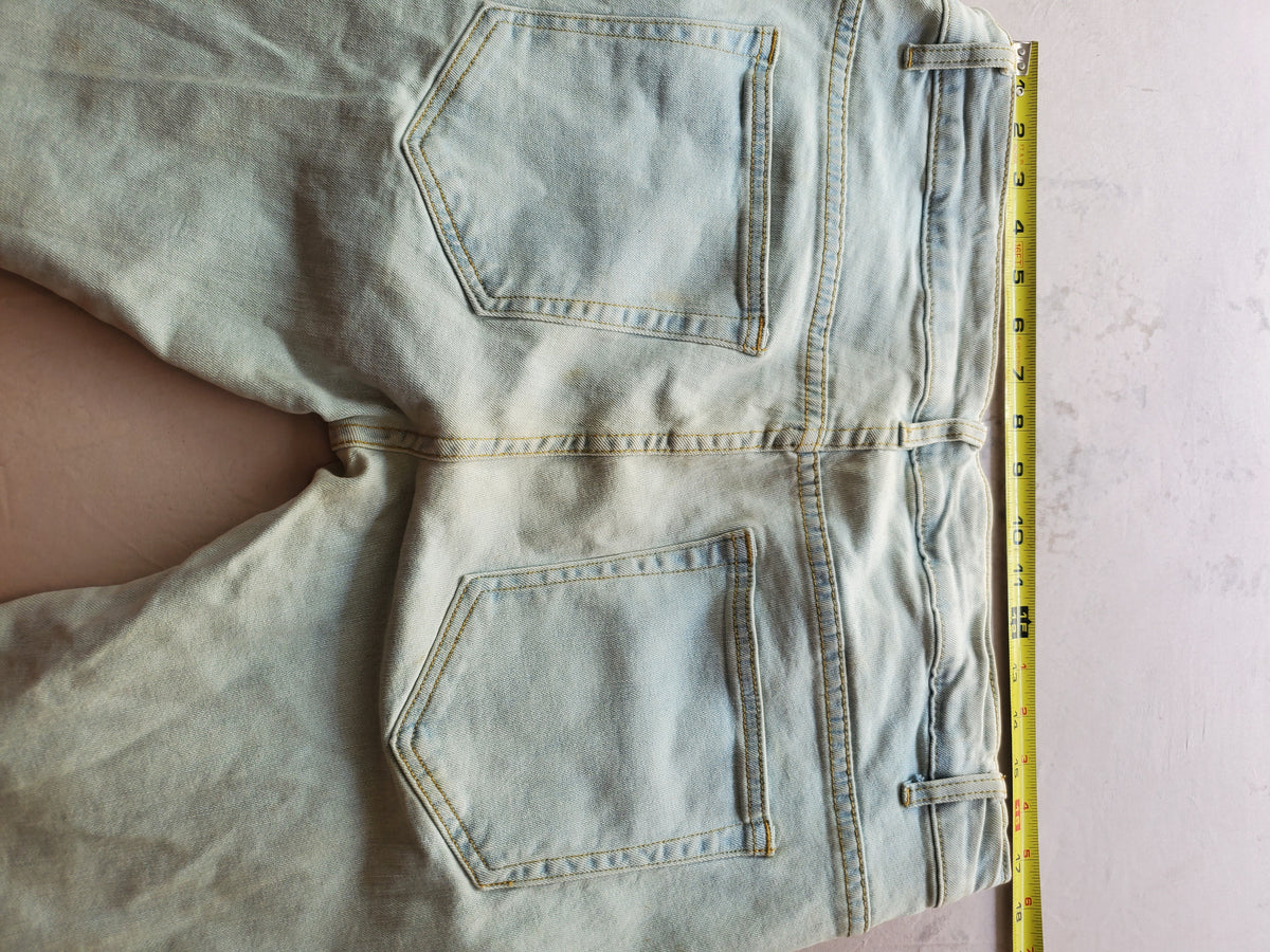 Cooper 9 Los Angeles Jeans – Size 34x36 – Rare Utility Strap Denim