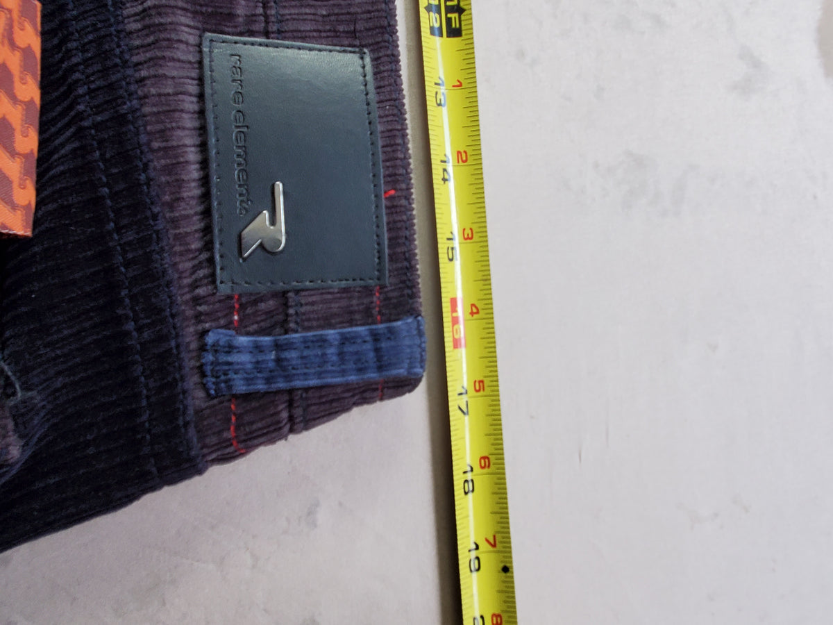 Rare Element Patchwork Corduroy Pants – Size 32x35 – Unique Workwear Style