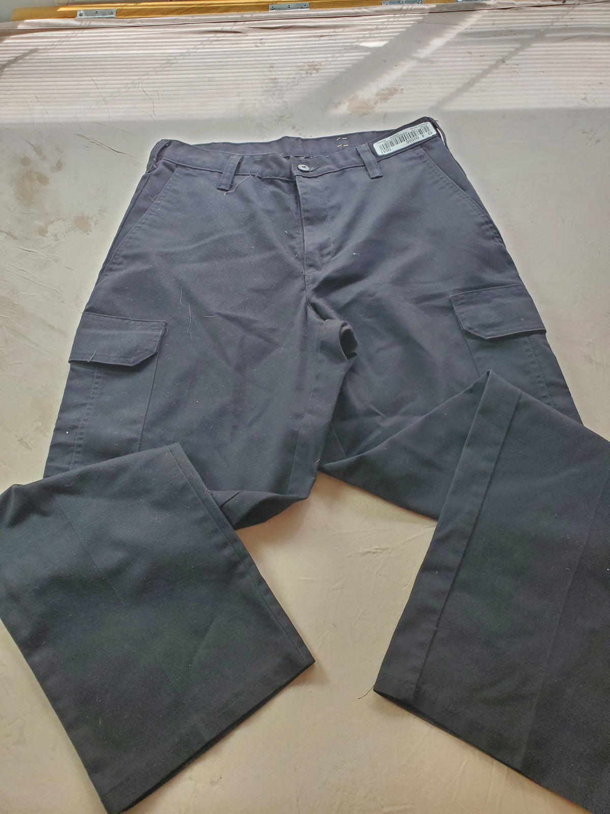 Cintas Comfort Flex Dress Slacks Men’s Size 30x30 – Black – Workwear Uniform Pants