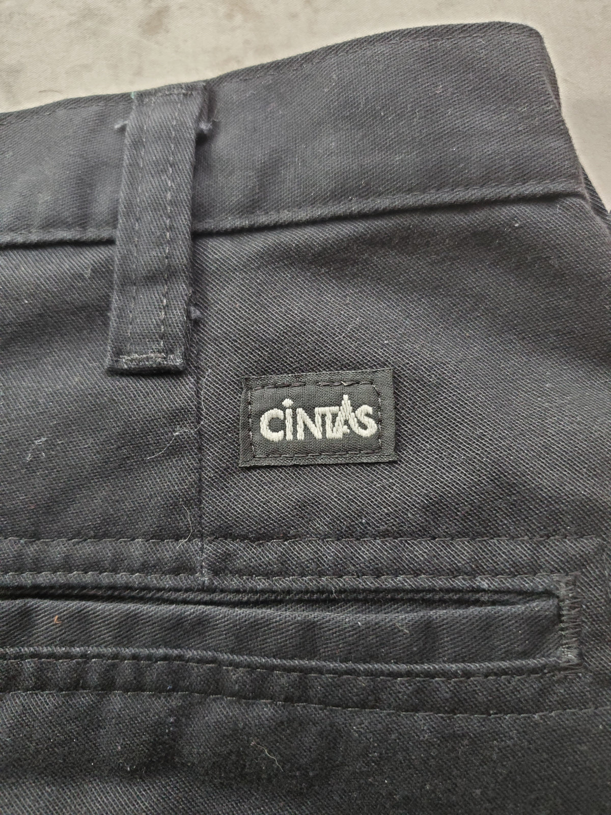 Cintas Comfort Flex Dress Slacks Men’s Size 30x30 – Black – Workwear Uniform Pants