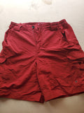 Reel Legends Performance Outfitters Fishing Shorts – Size S – Red – Nylon/Polyester