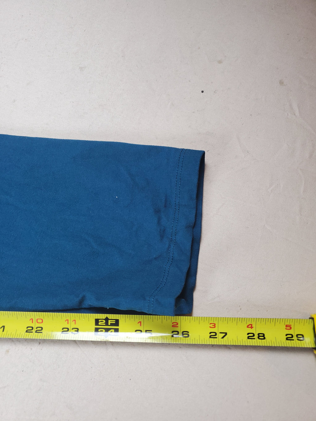 Vintage Hot Kiss Blue Leggings 30x26 Unstretched Y2K Soft Knit Retro Pants