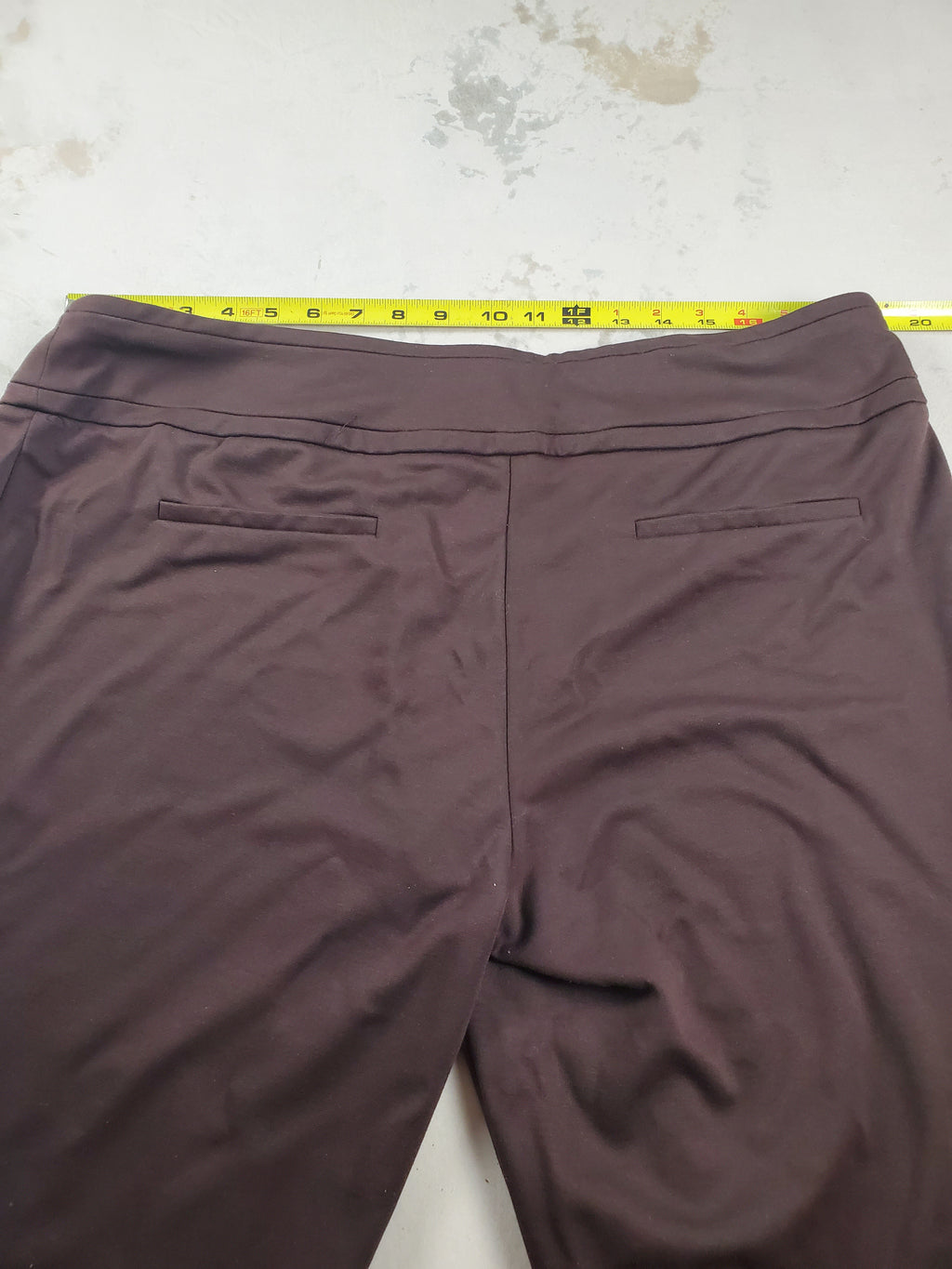 Vintage Zac & Rachel Women’s Stretch Slacks • Size XL • 36x29 • Back Pockets