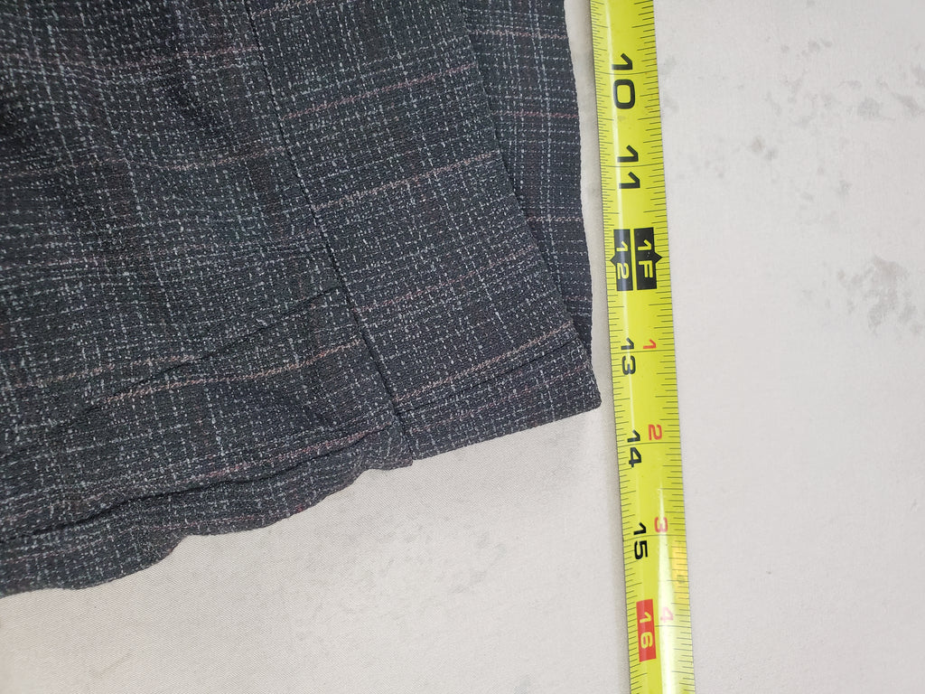 Berkley Jensen Black Thatch leggings w/Faux Rear Pockets Size M