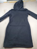 Black Hoodie pullover sweatskirt.  Size M.  Unknown Brand