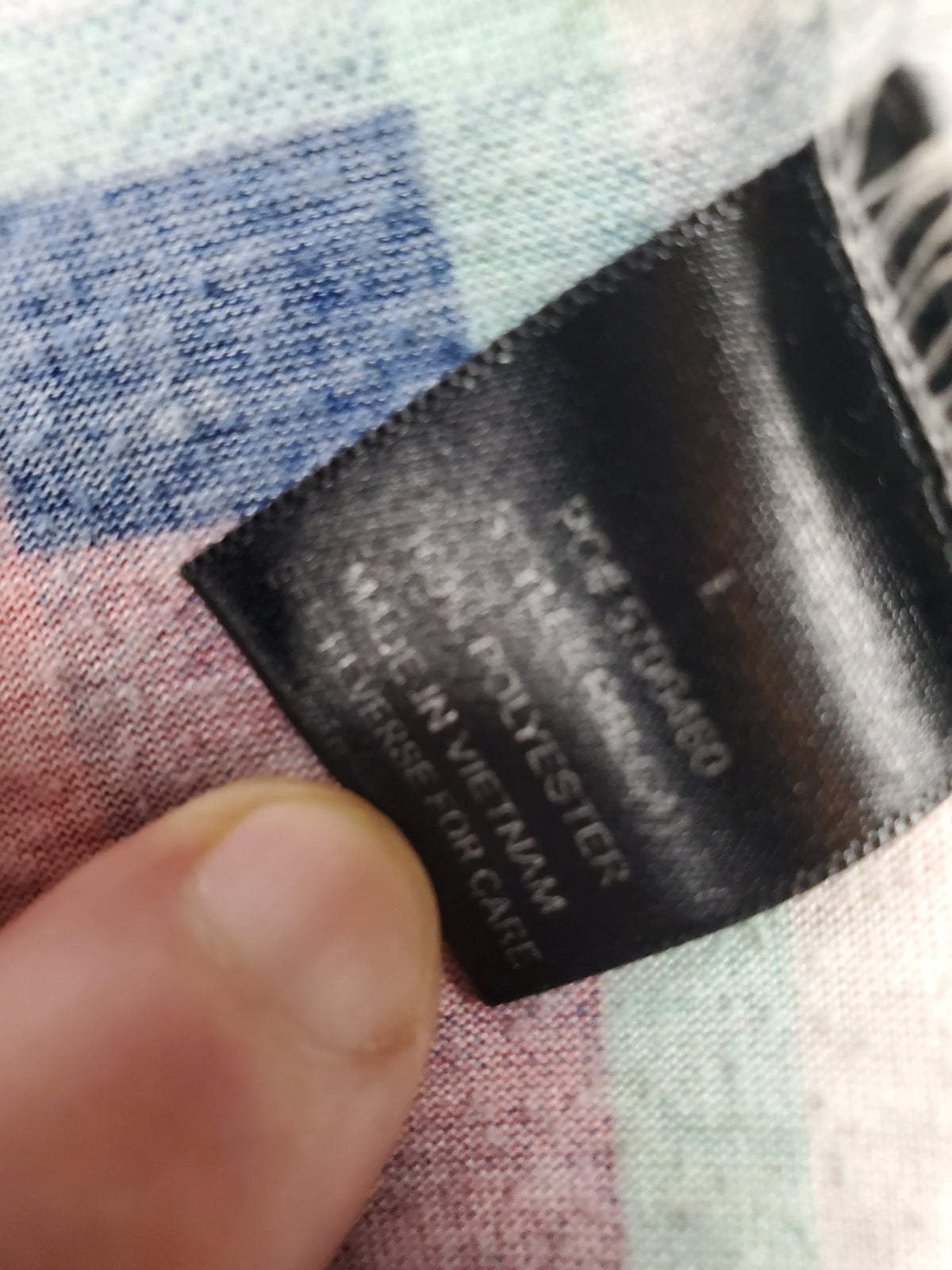 GH Bass Pink and Blue plaid top