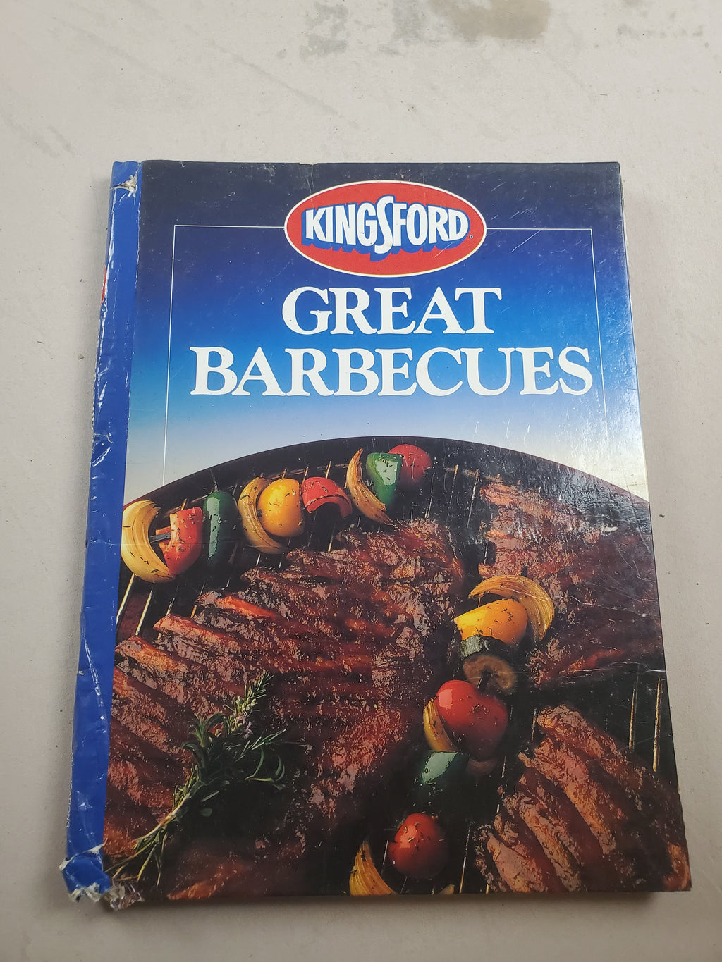 Kingsford Great Barbecues cookbook, Spiral Bound