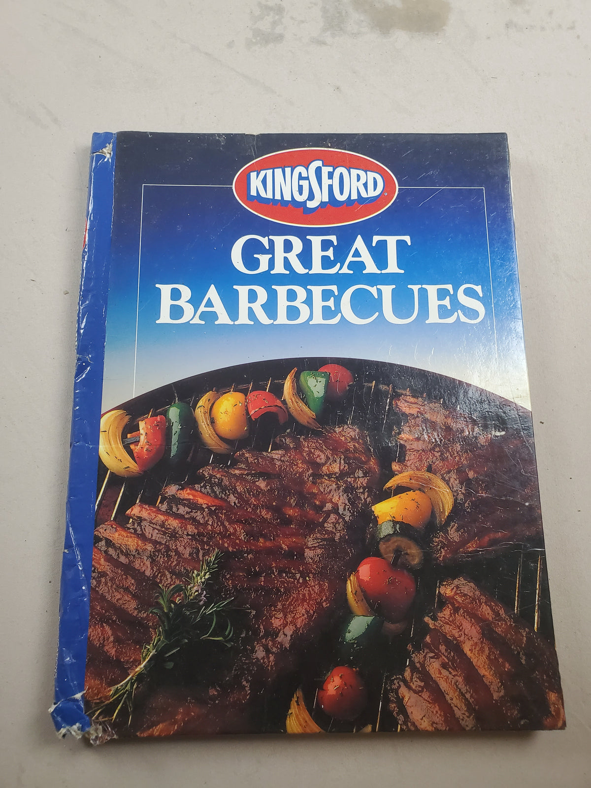 Kingsford Great Barbecues cookbook, Spiral Bound