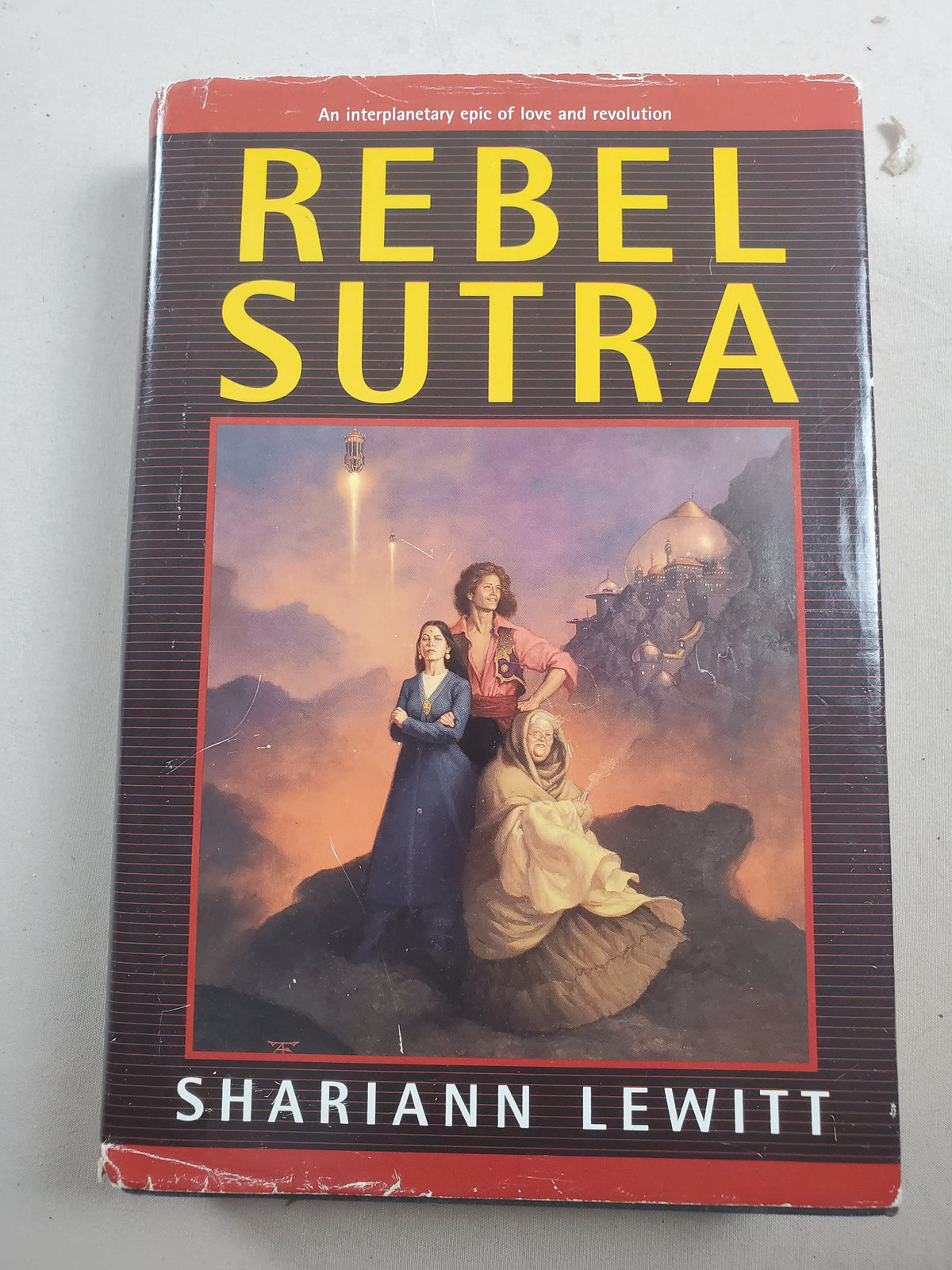 Rebel Sutra by Shariann Lewitt – Hardcover 2000 – Science Fiction Novel