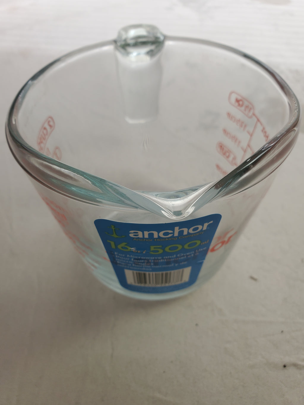 Anchor Hocking 2-cup measuring cup.  New
