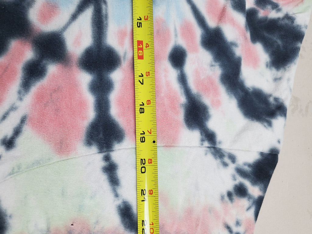 Poetic Justice Tie‑Dye T‑Shirt – XL – Vibrant Spiral Graphic Tee
