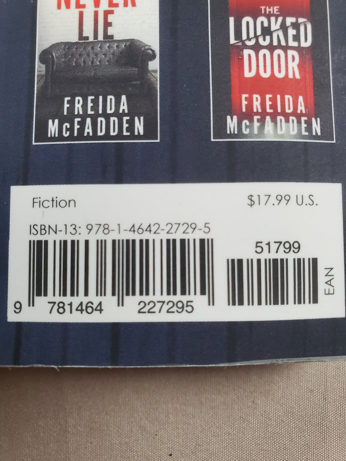 Perfect Son by Freida McFadden – Paperback – Psychological Thriller