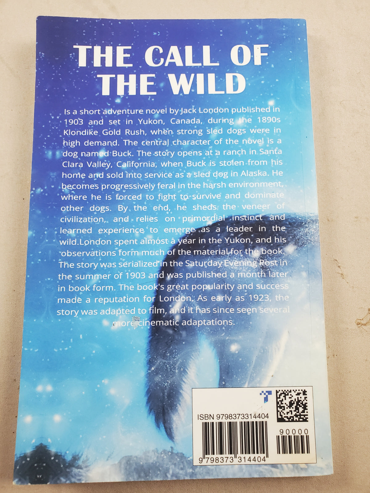The Call of the Wild by Jack London – Paperback – Classic Adventure Novel