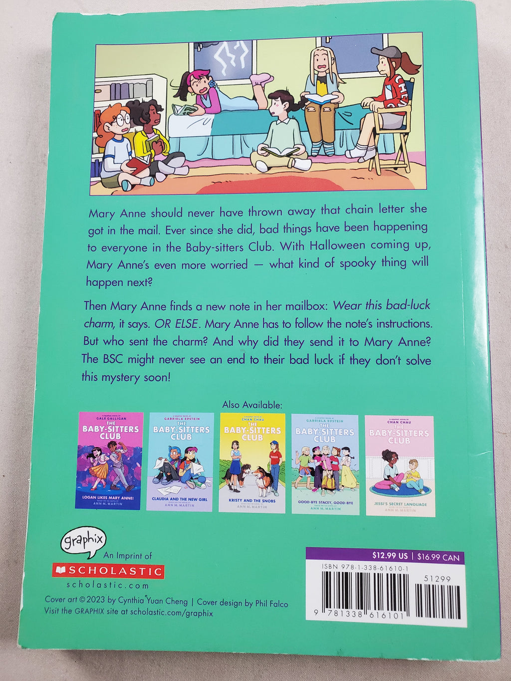 The Baby‑Sitters Club: Mary Anne’s Bad Luck Mystery – Graphic Novel by Cynthia Yuan Cheng – Paperback