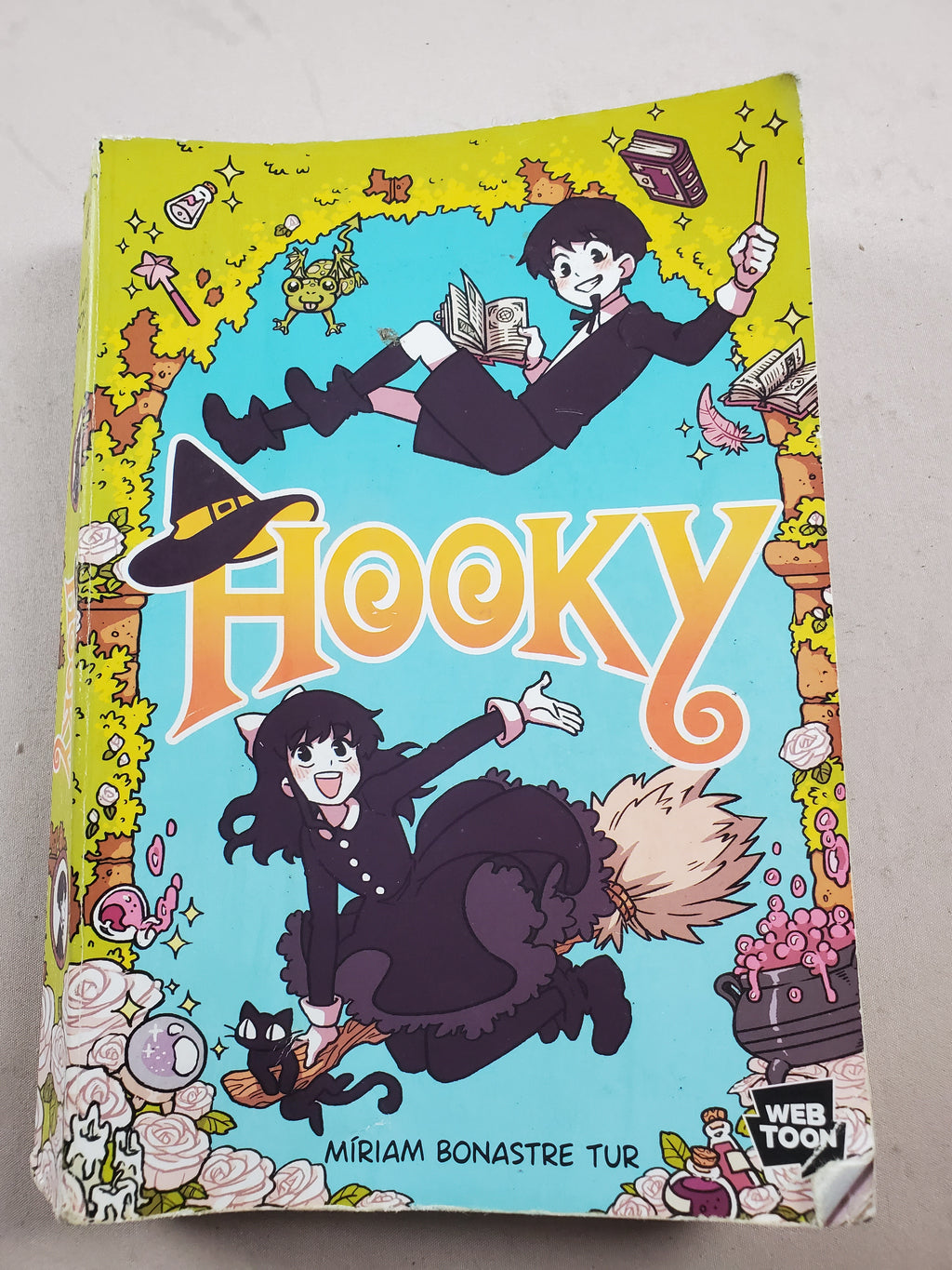 Hooky by Miriam Bonastre Tur – Paperback Graphic Novel – Webtoon Series