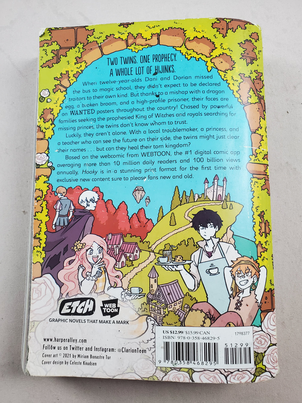 Hooky by Miriam Bonastre Tur – Paperback Graphic Novel – Webtoon Series