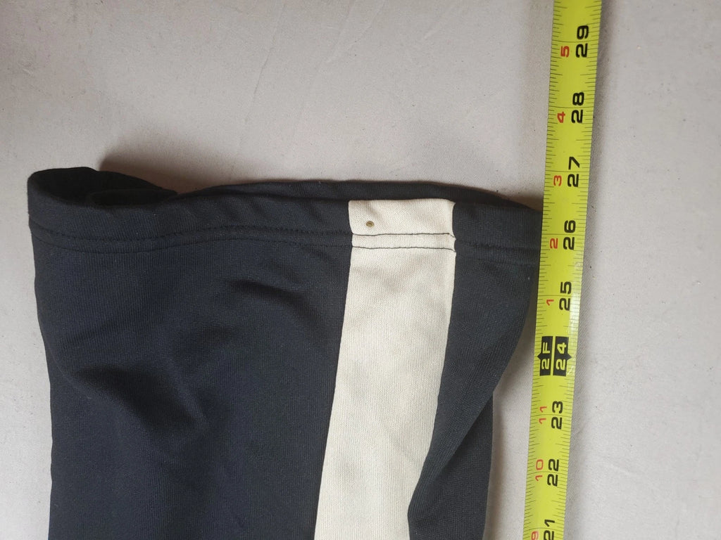Romwe Women's Black Pants, gold trim Size S Small Us 36 Eur 46 Grafitti