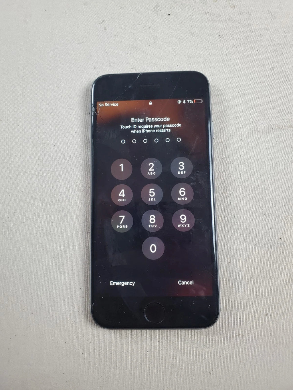 Apple iPhone 6 Model A1549 - Parts Only - Powers on