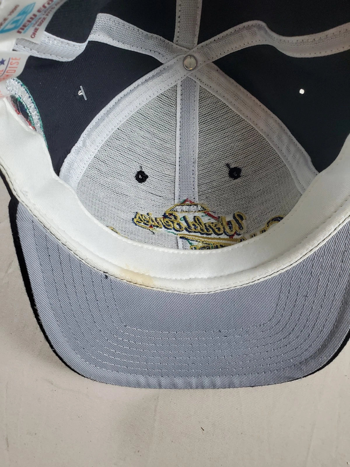 VTG New Era 97 Florida Marlins World Series Champions Clubhouse men Snapback Hat