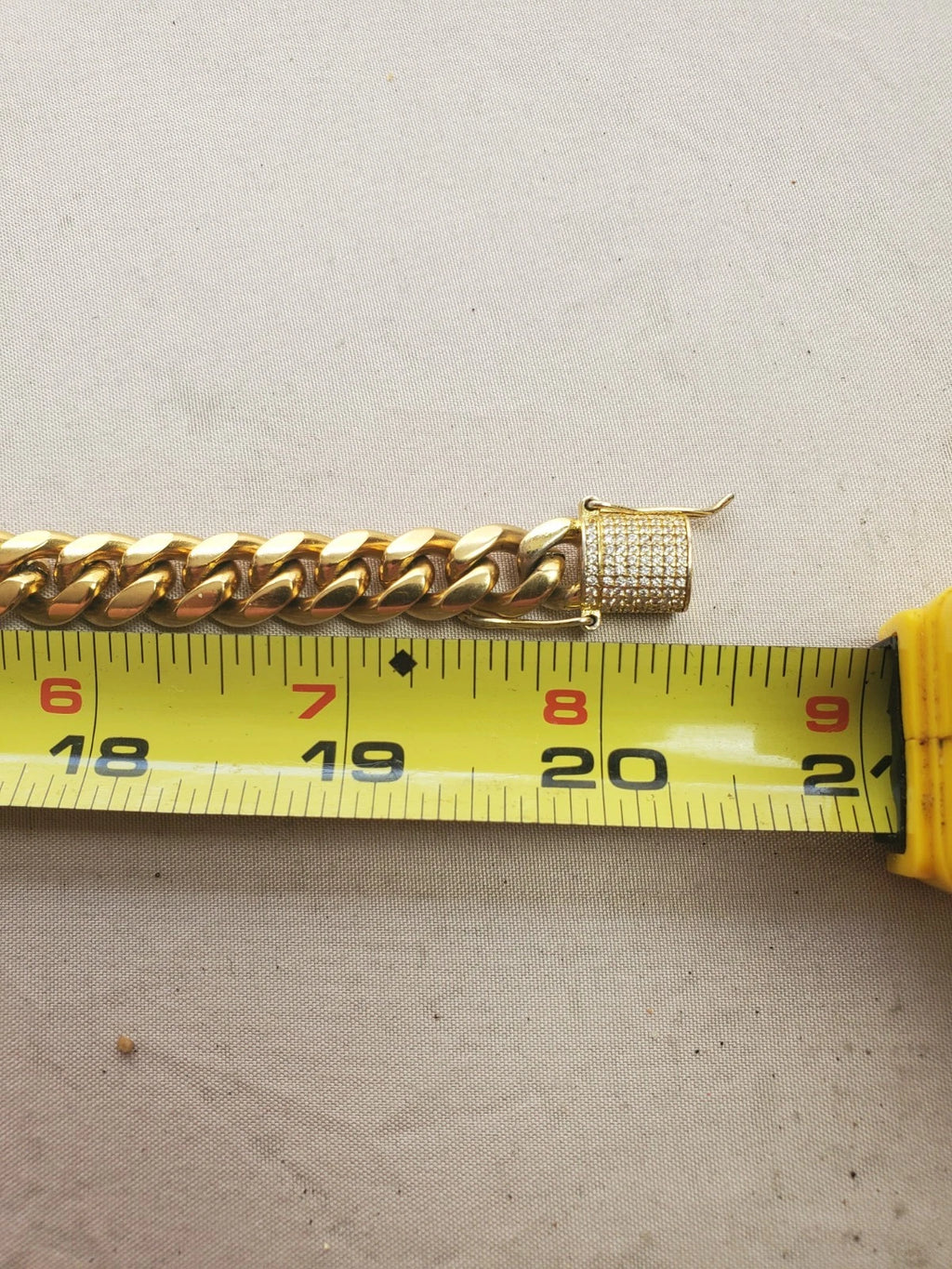 Miami Cuban Link Chain Stainless Steel Necklace – 20”–6 mm Wide – 108g/3.8oz
