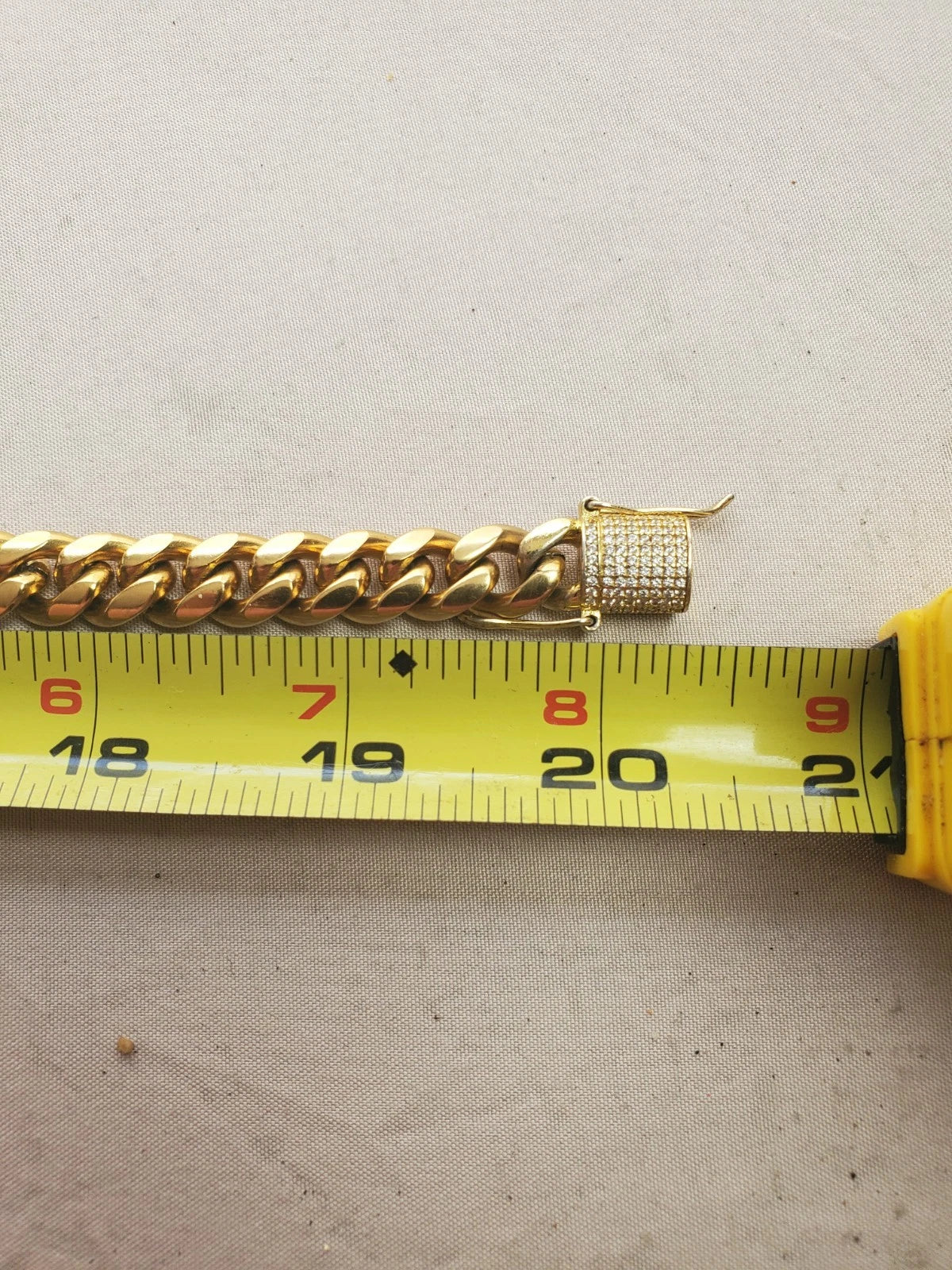 Miami Cuban Link Chain Stainless Steel Necklace – 20”–6 mm Wide – 108g/3.8oz