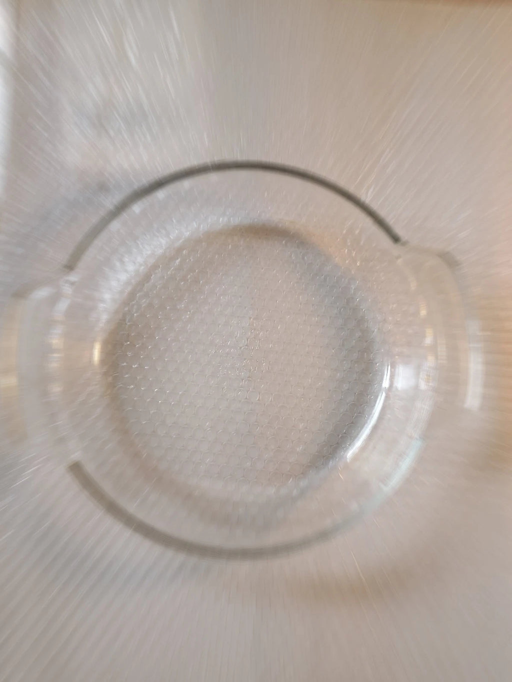 Anchor Hocking Glass Deep Pie Plate 9 Inch Clear Scalloped 1 Quart