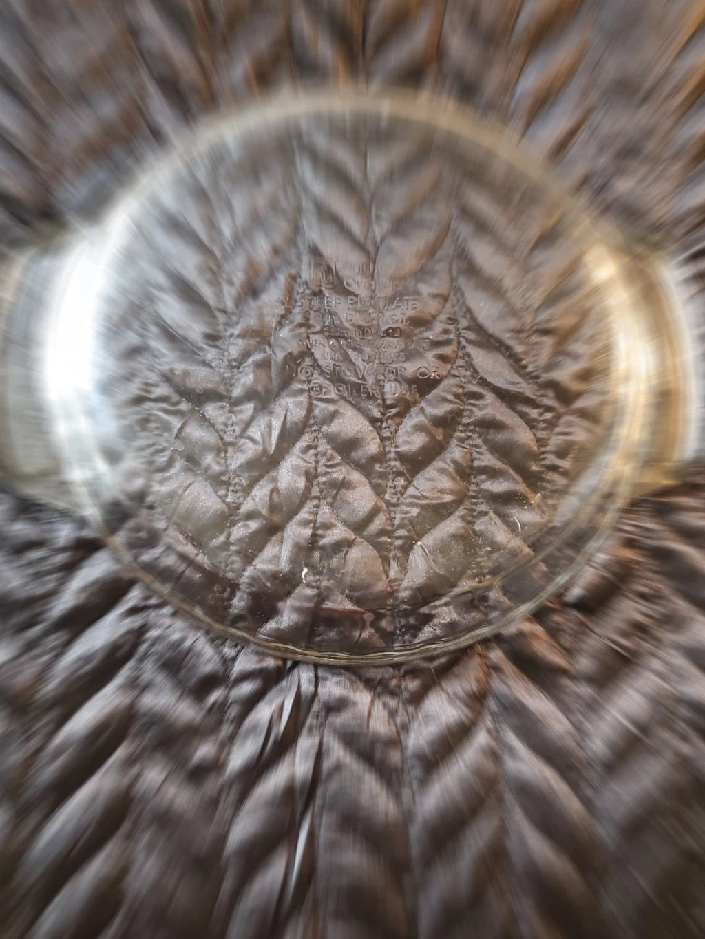 Anchor Hocking Glass Deep Pie Plate 9 Inch Clear Scalloped 1 Quart