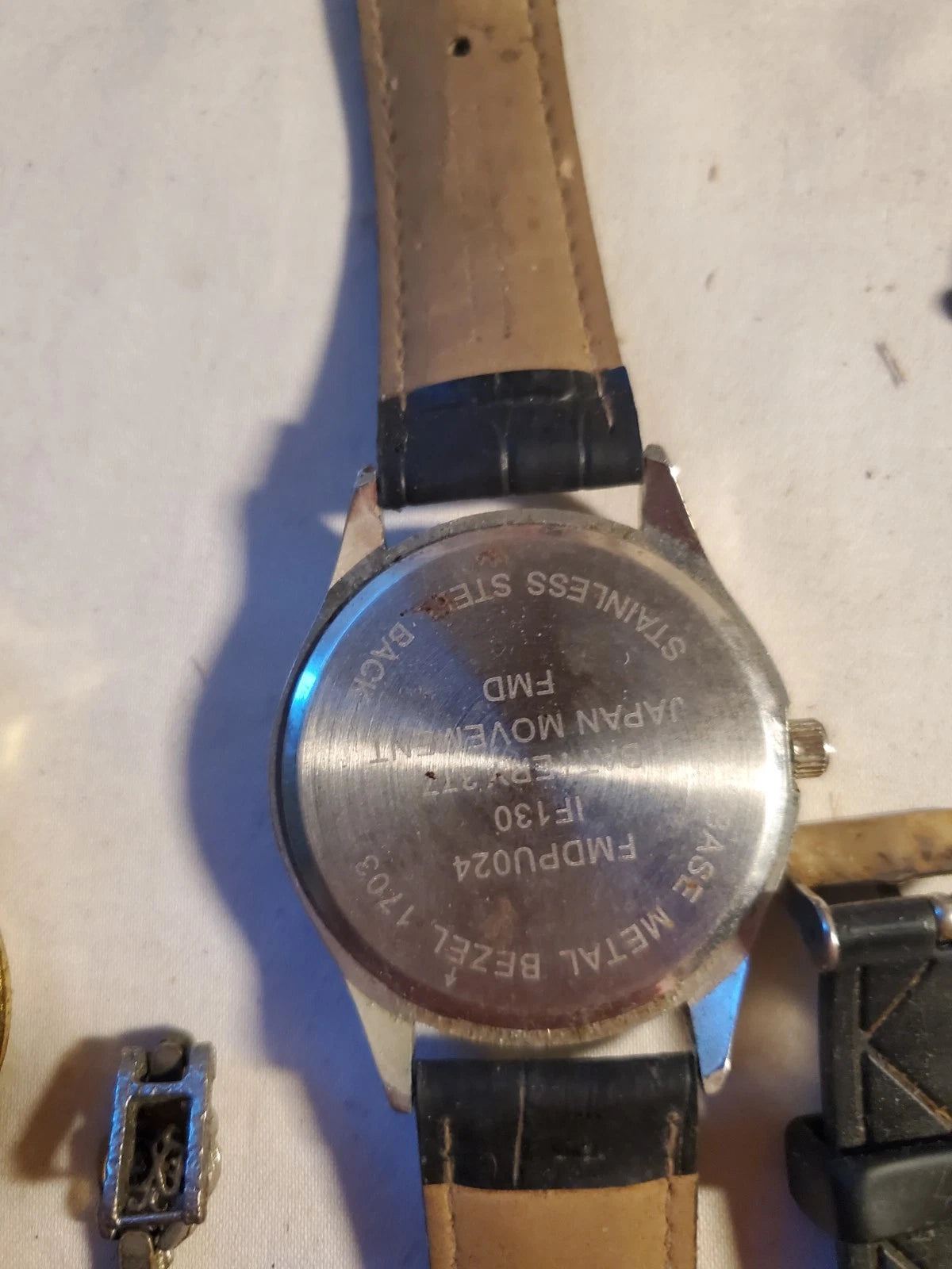 Mixed Lot Of Assorted Watches (8) For Parts ~ Repair/ Untested Sold As Is