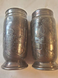 Reed and Barton 574 Salt &amp; Pepper shakers Silver Plate