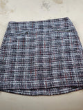 Vintage Loft Collection Thatch Pattern Mini Skirt – Size 34” Waist – 18” Length