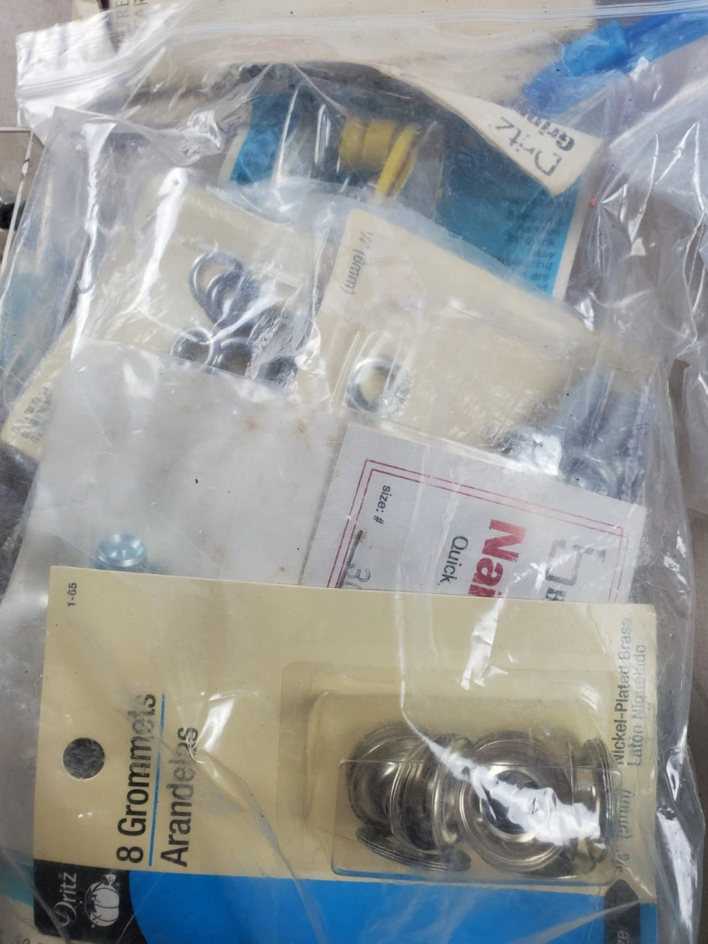 Vintage Sewing supplies - Needles, threads, patterns and more