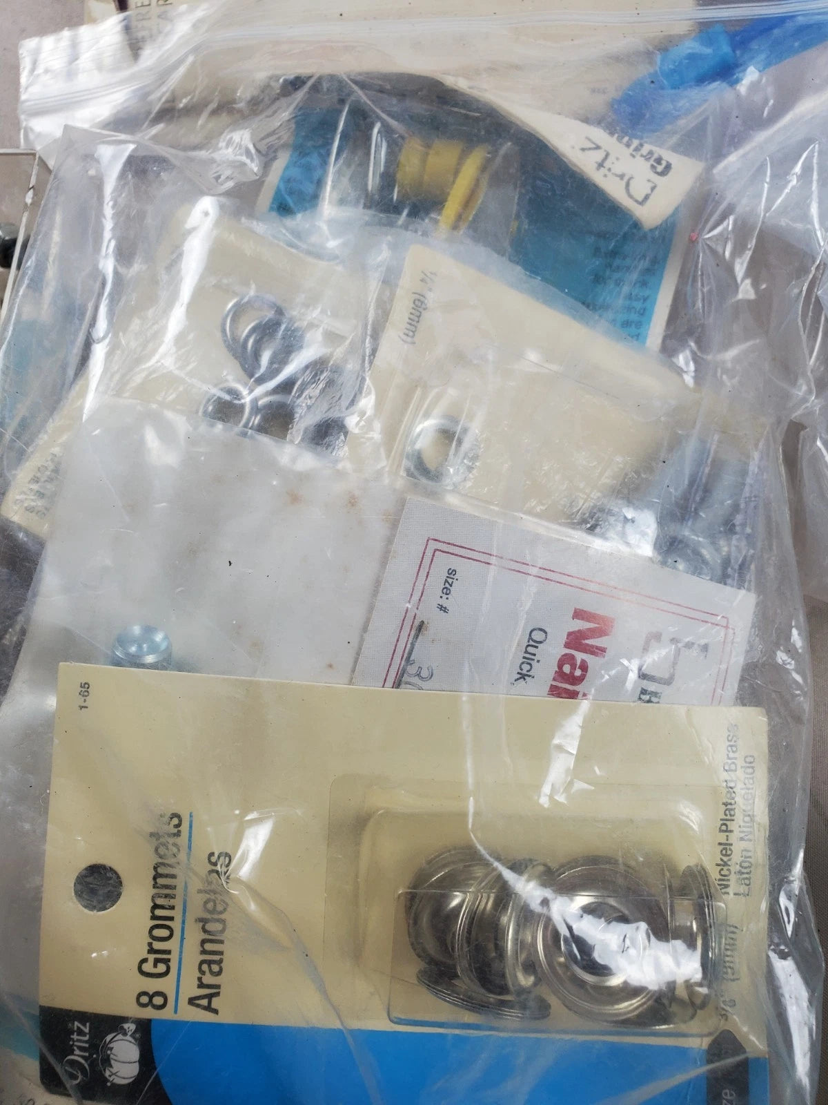 Vintage Sewing supplies - Needles, threads, patterns and more